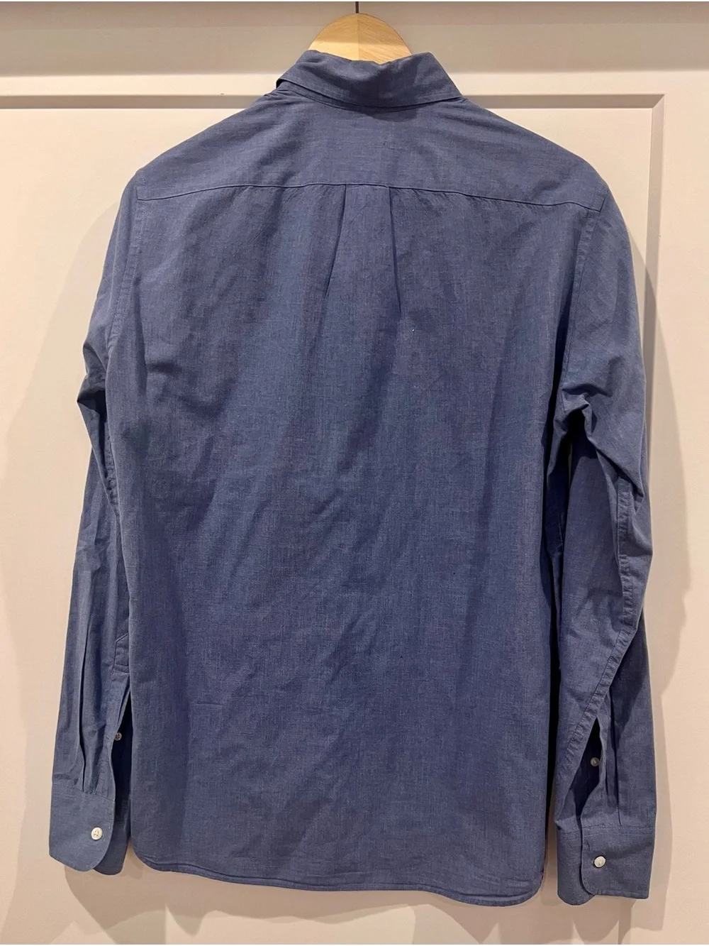J.Crew Secret Wash Stretch Slim Fit Blue Button Down Shirt Men’s Small